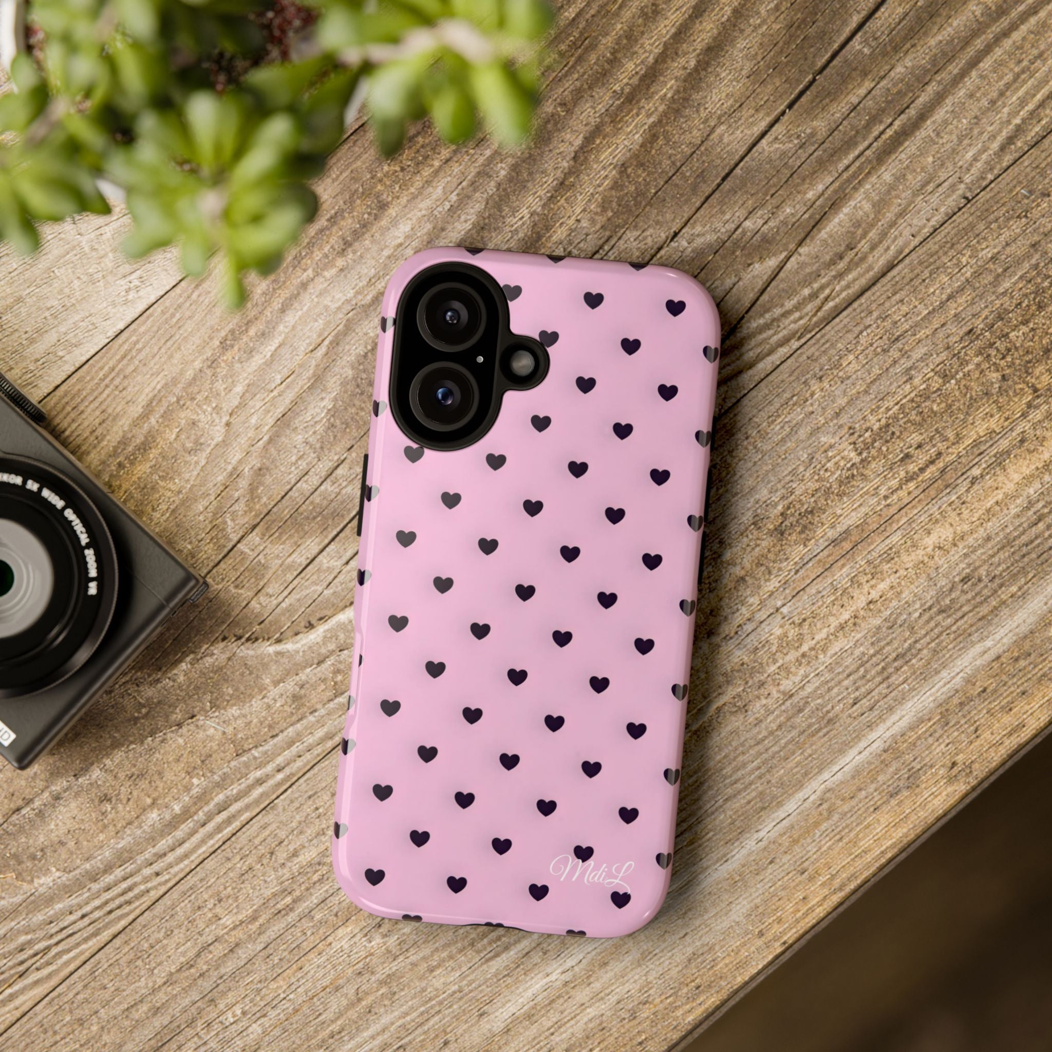 Dotted Hearts | Pink - Mare di Luna