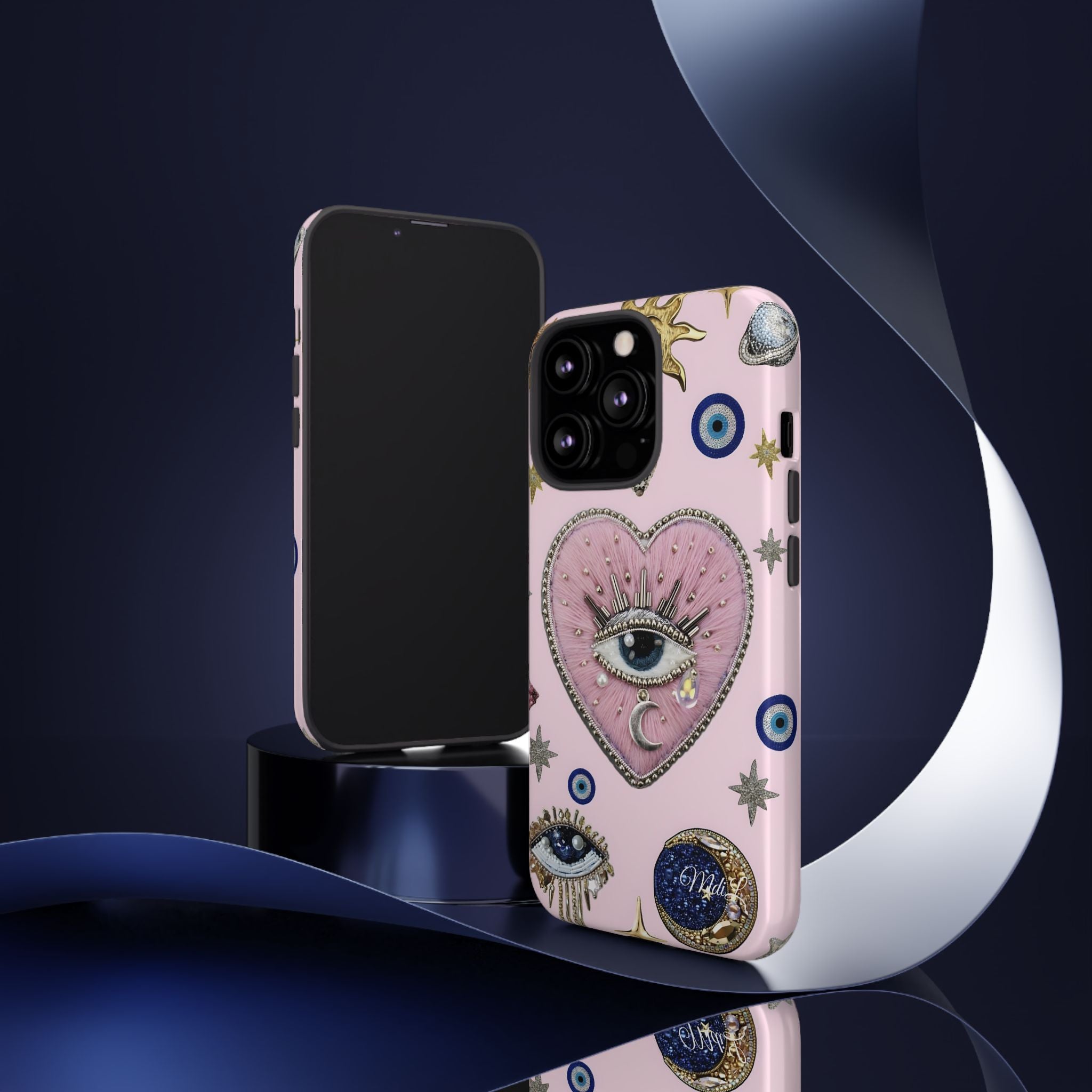 Evil Eye | Pink Heart - Mare di Luna