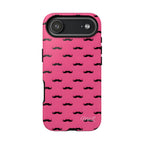 Pink Moustache iPhone Case