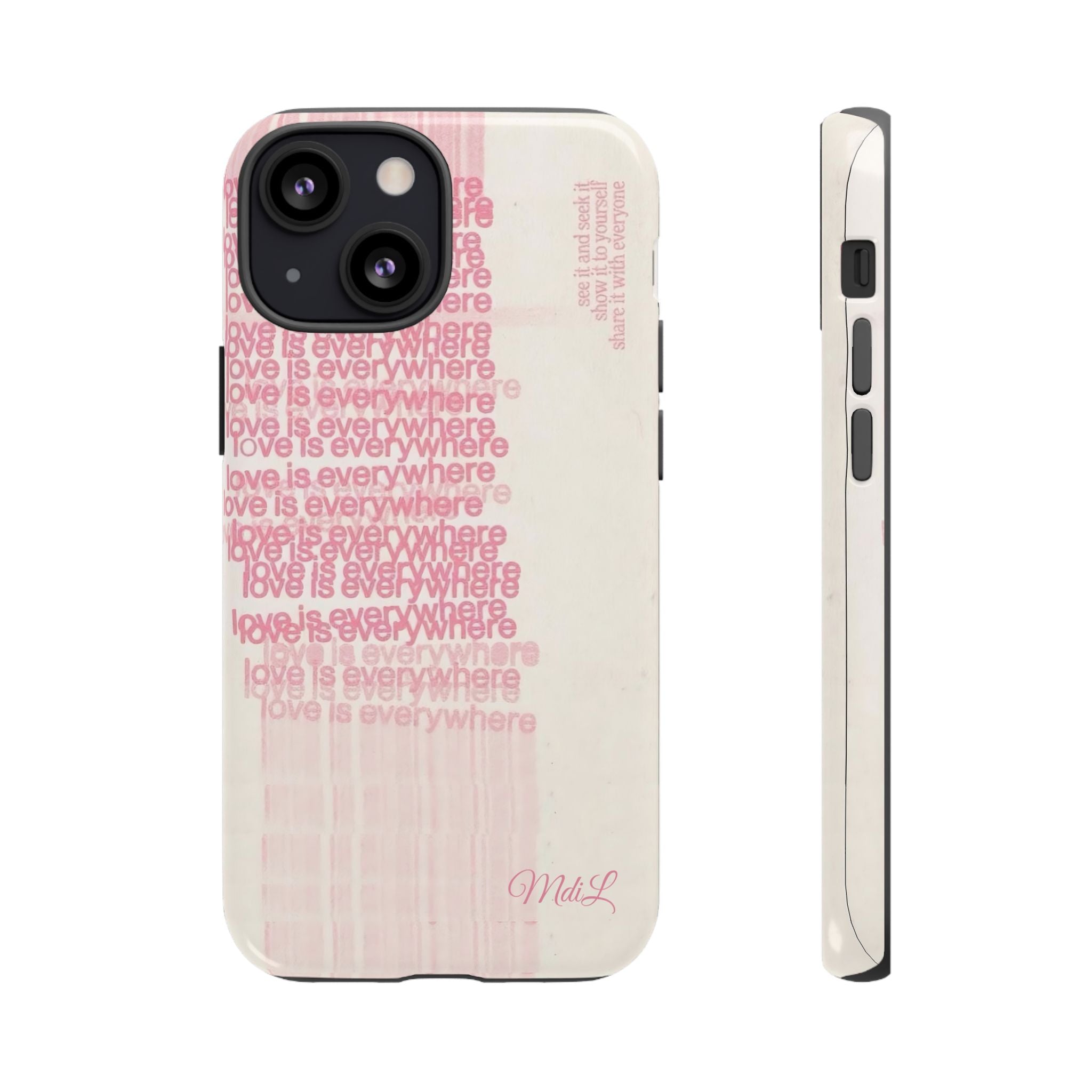 Love is Everywhere | Pink and White - Mare di Luna