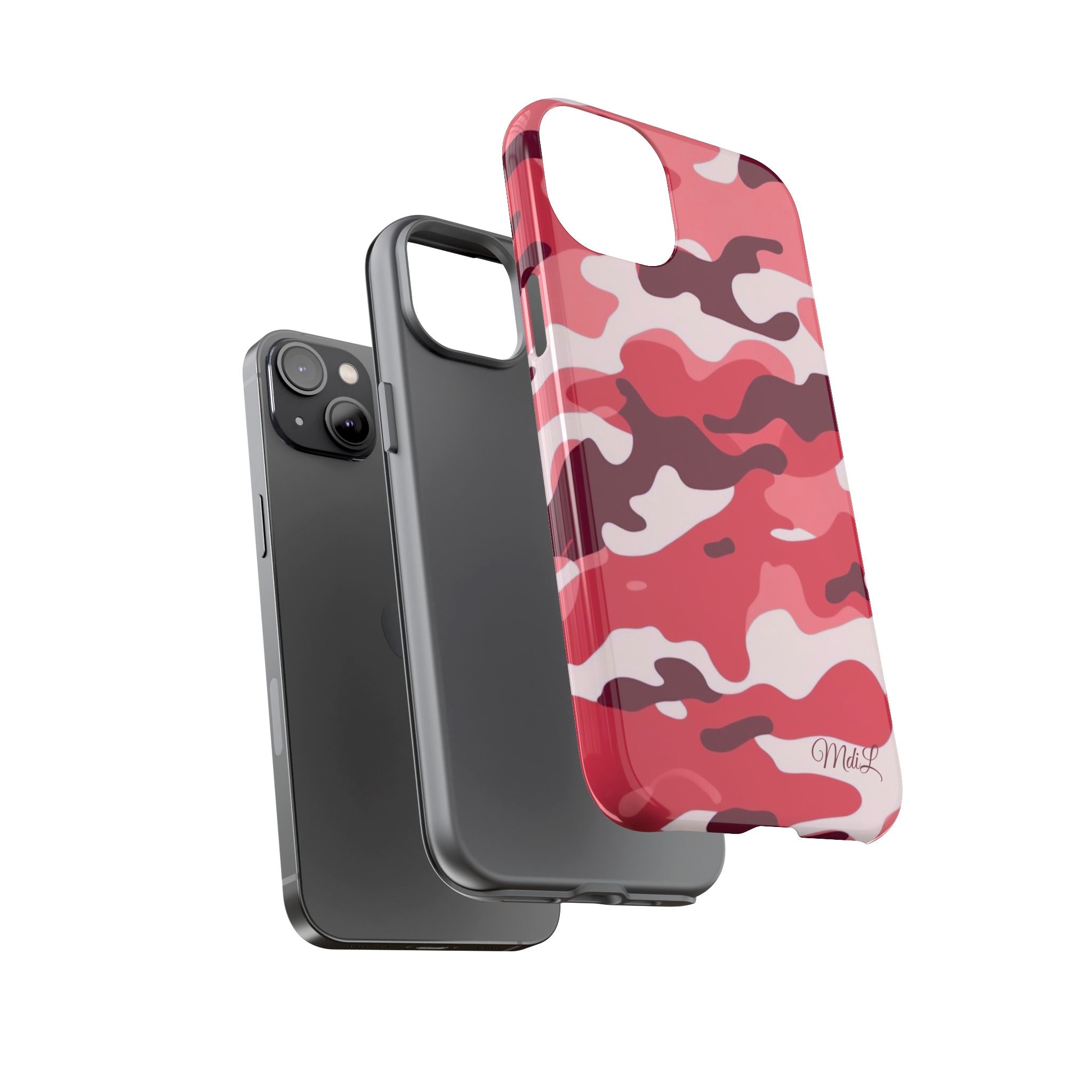 Red Camo iPhone Case
