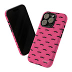 Pink Moustache iPhone Case