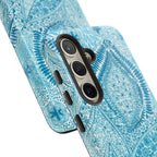 Teal Paisley