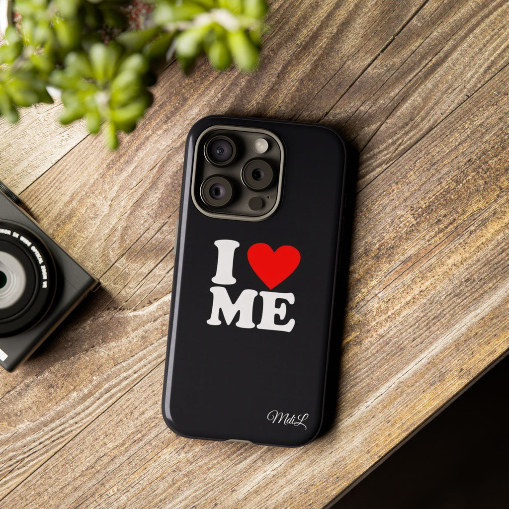 I Love Me iPhone Case