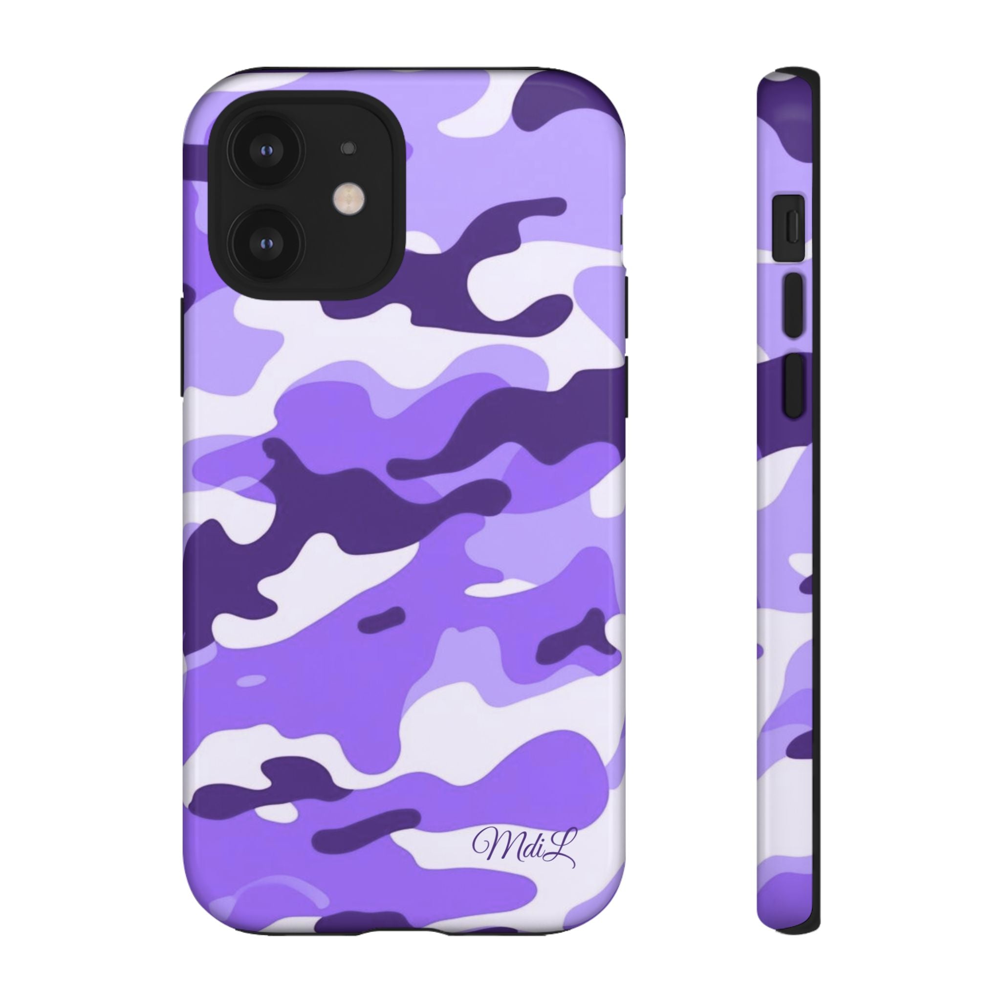 Purple Camo iPhone Case