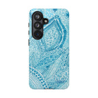 Teal Paisley