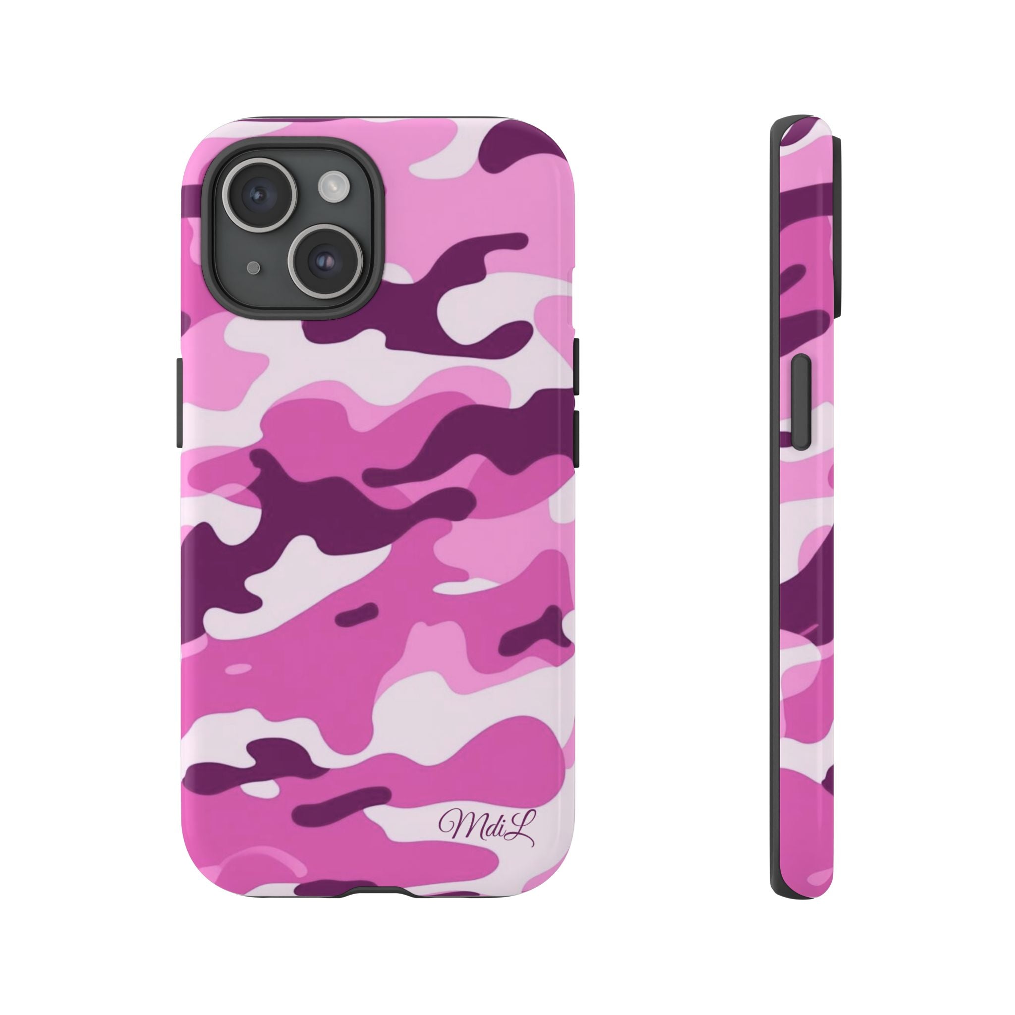 Fuschia Camo iPhone Case