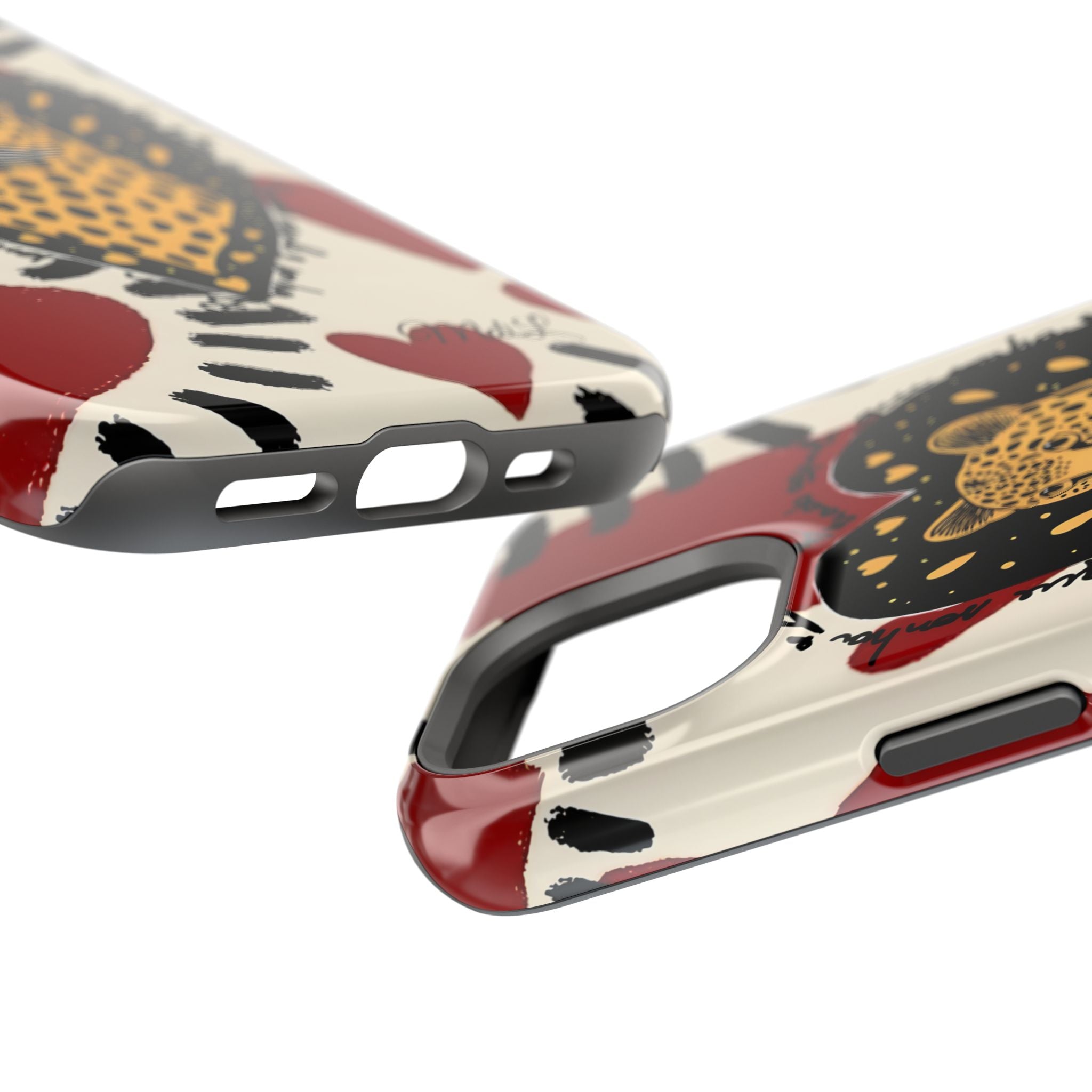 Leopard Hearts MagSafe