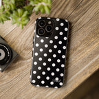 Polka Dots | White and Black - Mare di Luna