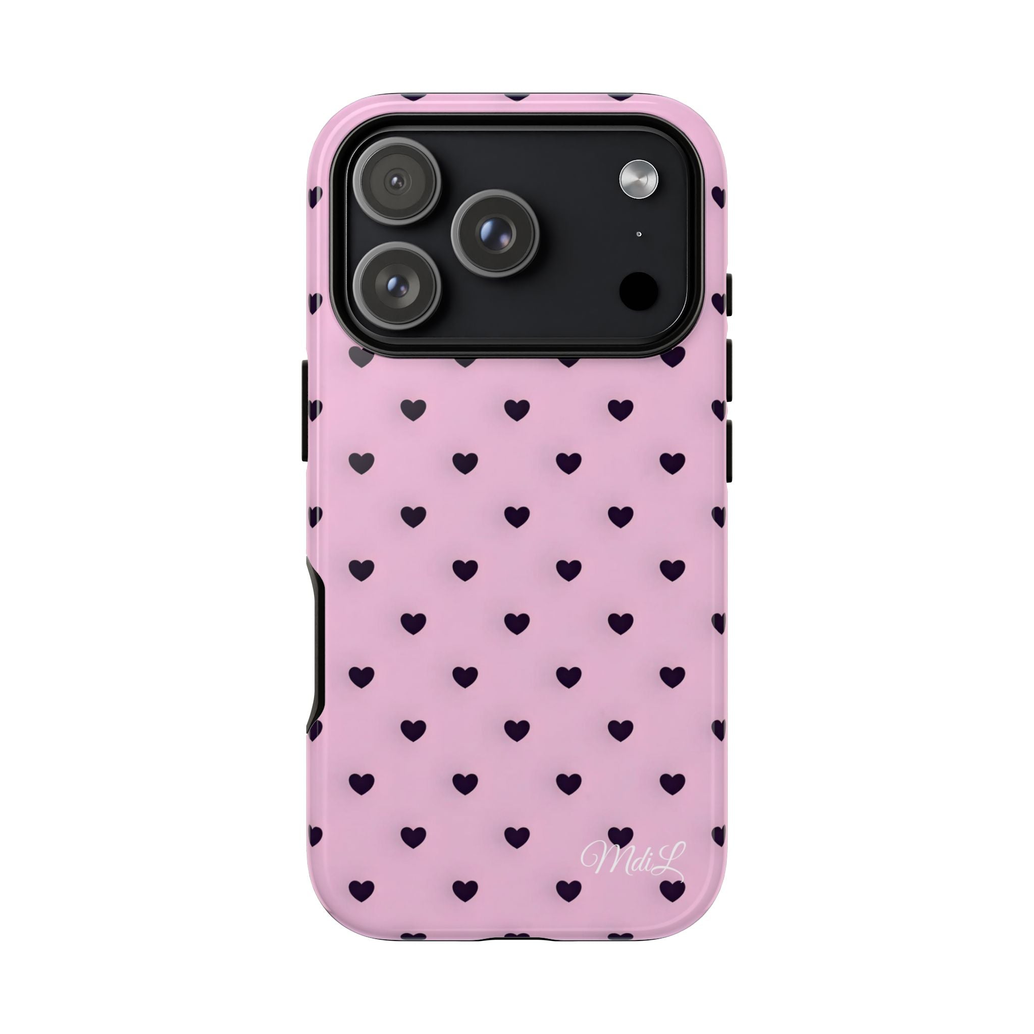 Dotted Hearts | Pink - Mare di Luna