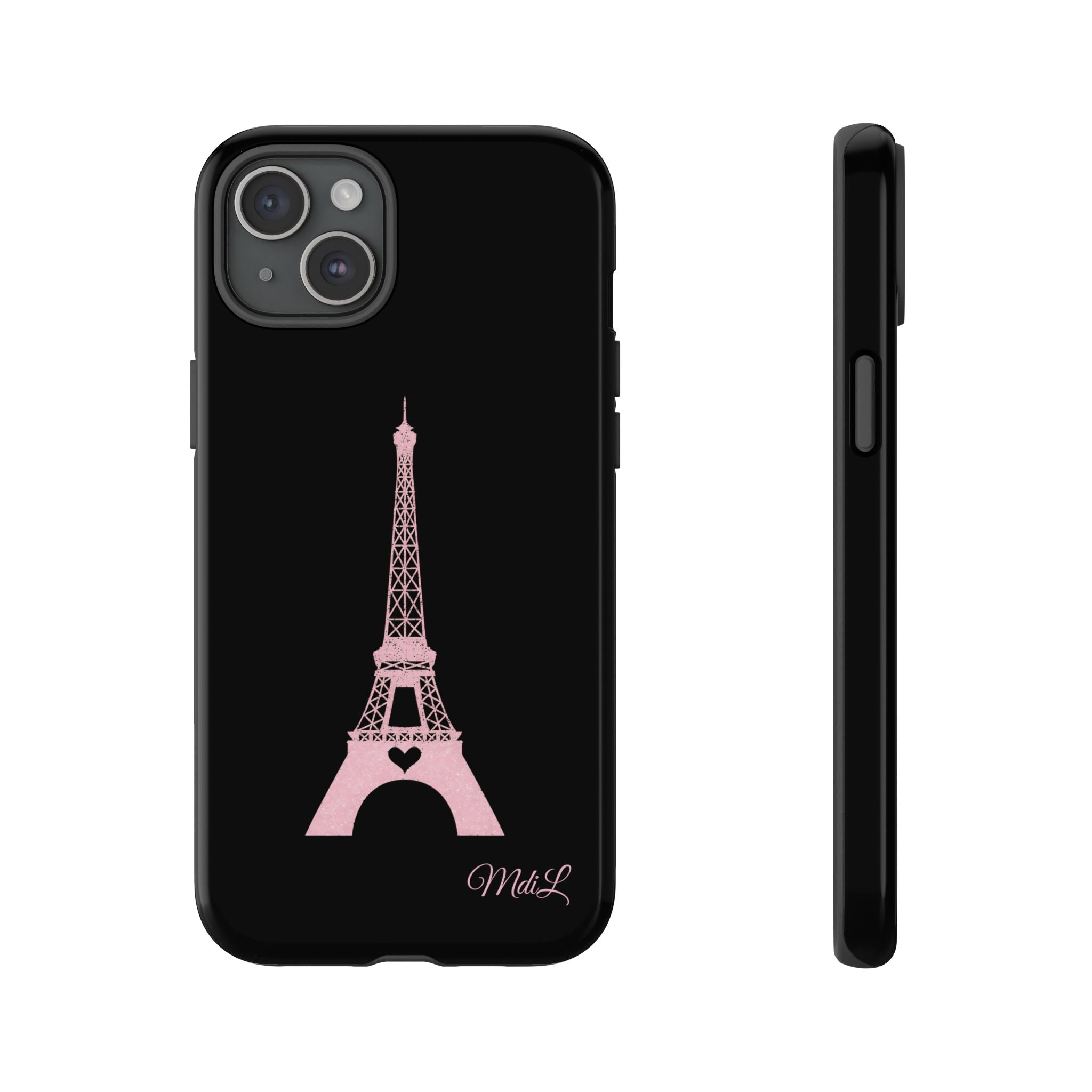 Eiffel Tower | Pink & Black - Mare di Luna
