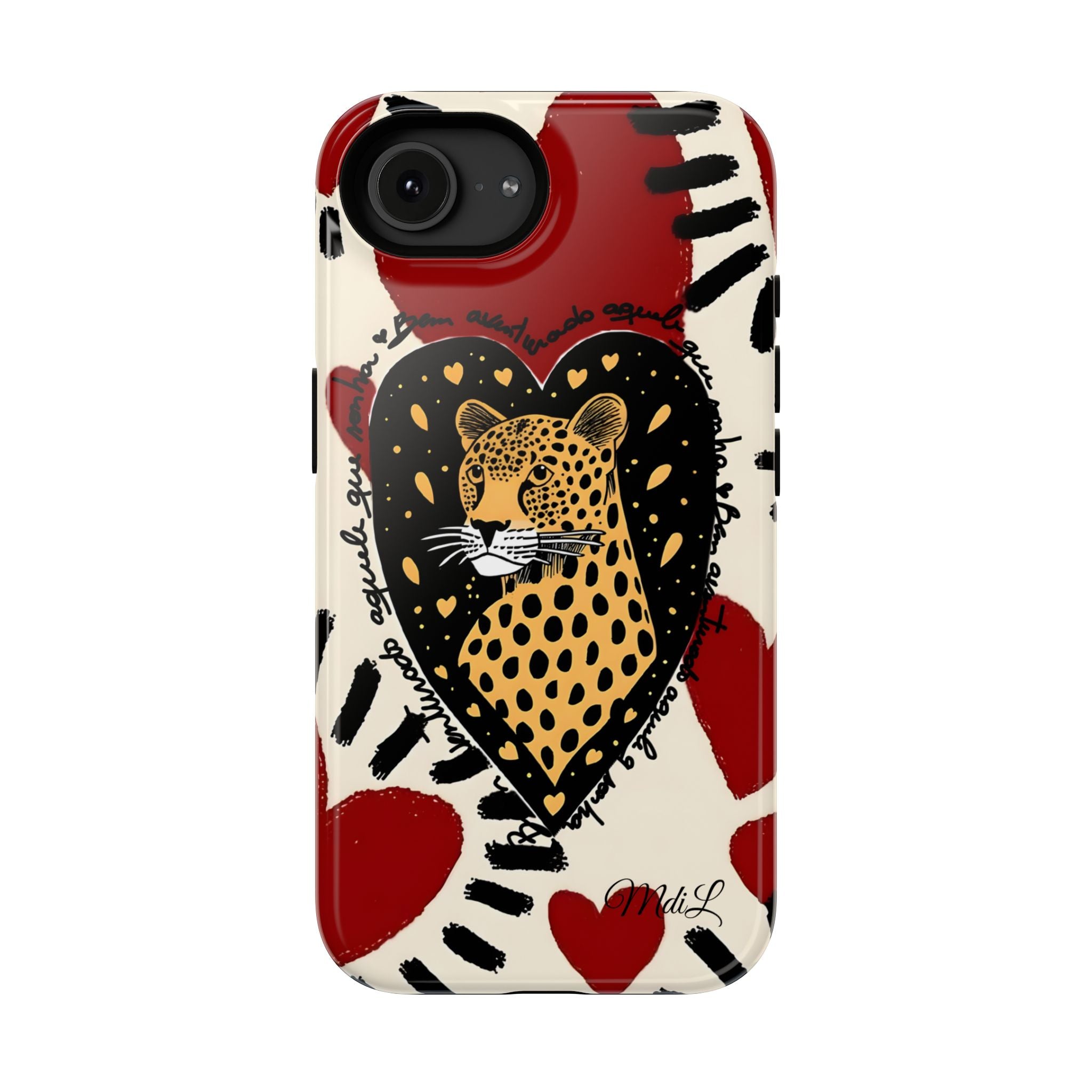 Leopard Hearts MagSafe
