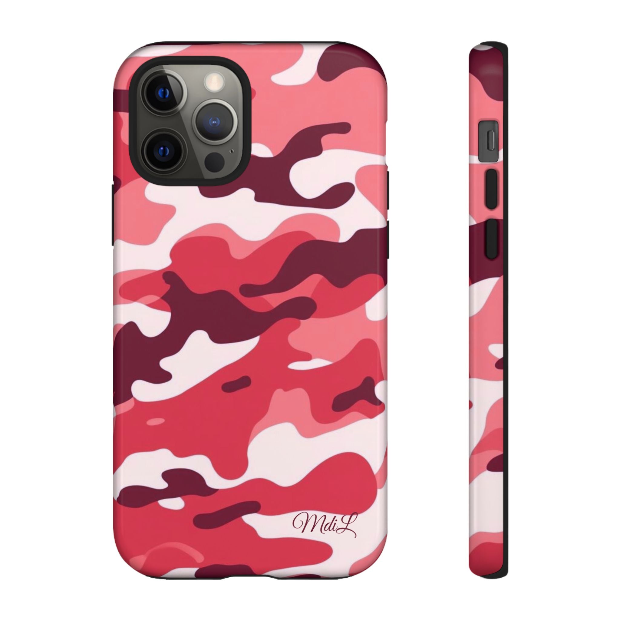 Red Camo iPhone Case