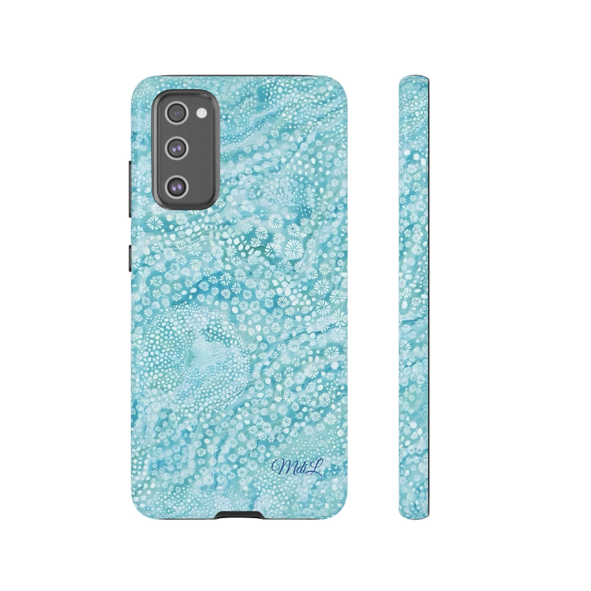 Teal Florals