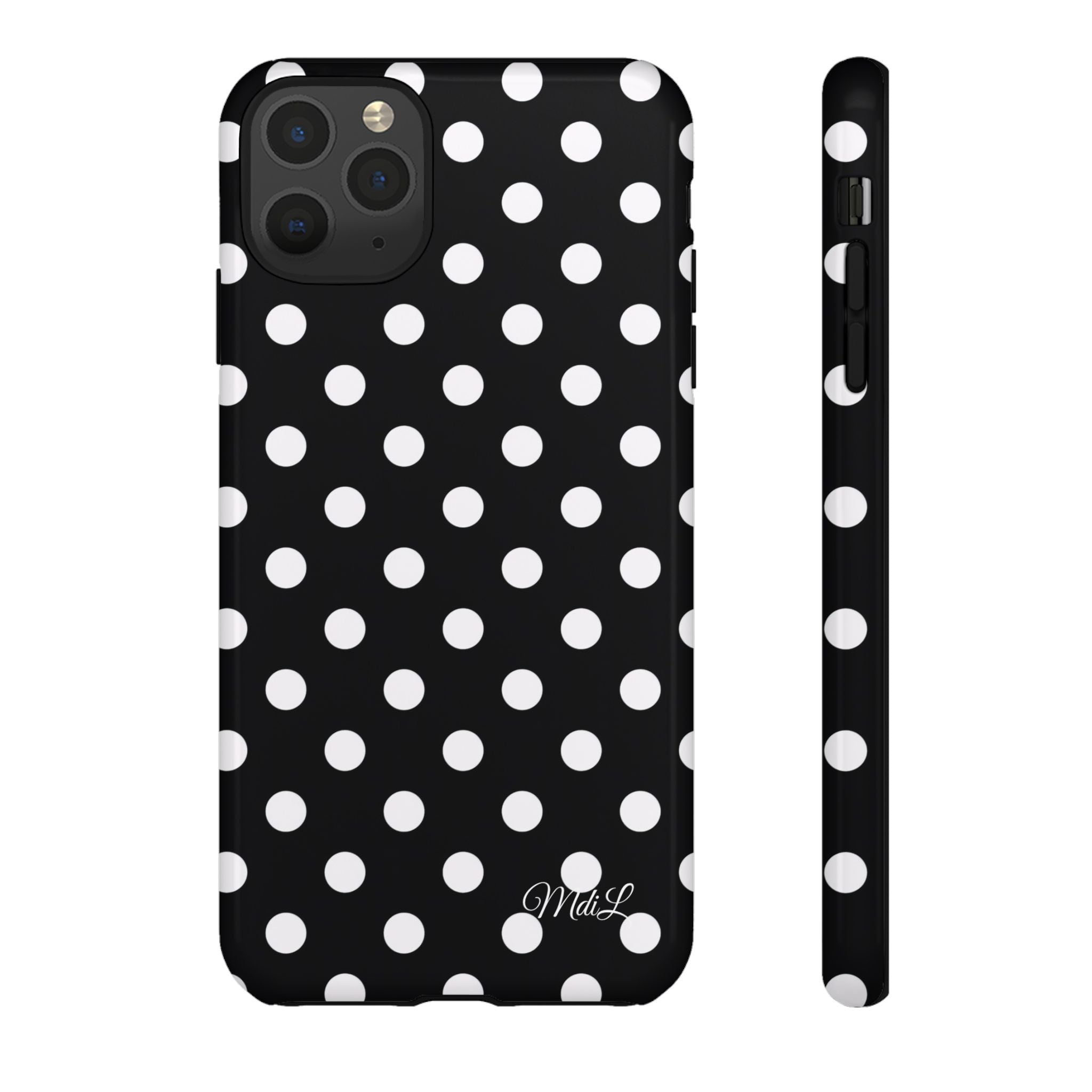 Polka Dots | White and Black - Mare di Luna
