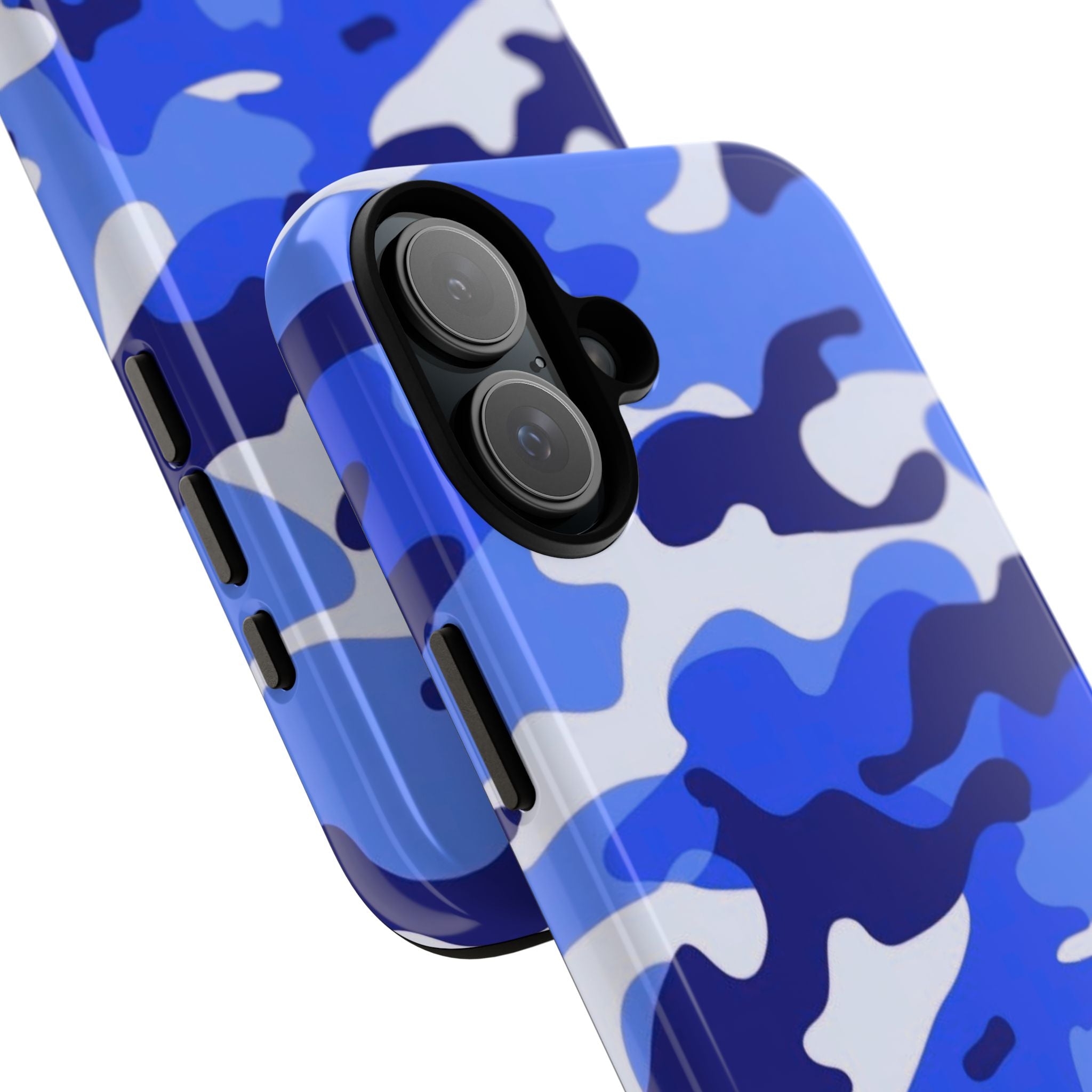 Blue Camo iPhone Case
