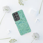 Teal Florals