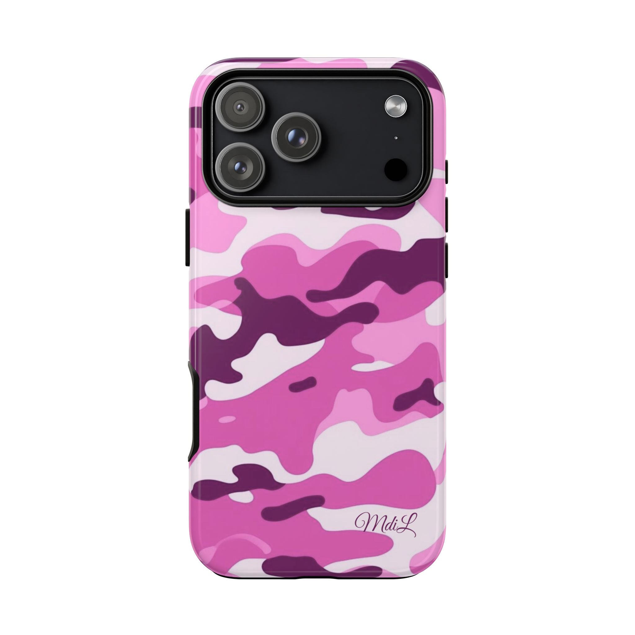 Fuschia Camo iPhone Case