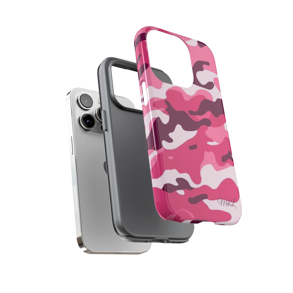 Pink Camo iPhone Case