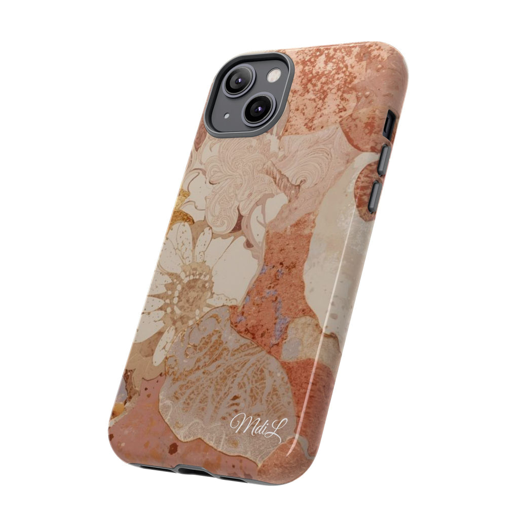 Sand Florals iPhone Case