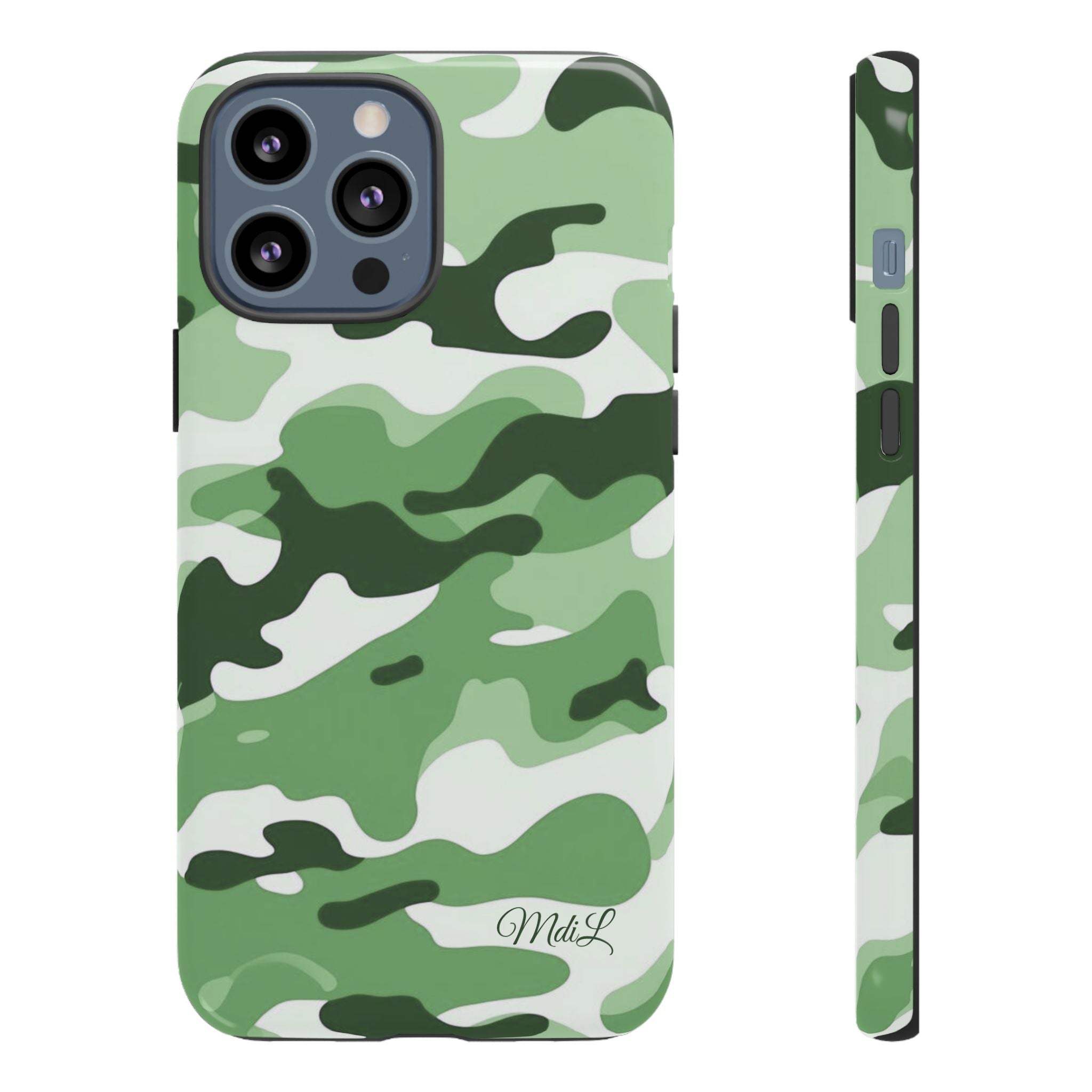 Mint Camo iPhone Case