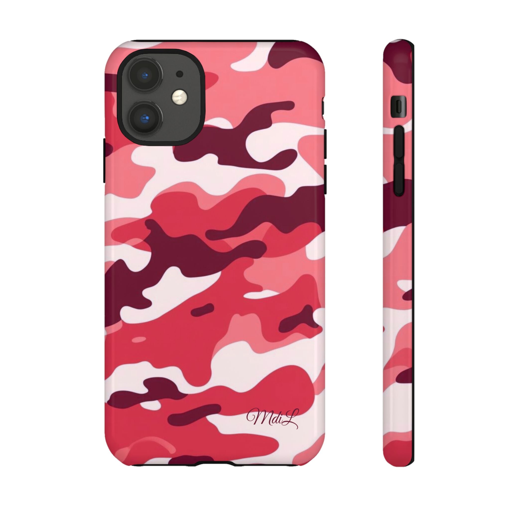 Red Camo iPhone Case