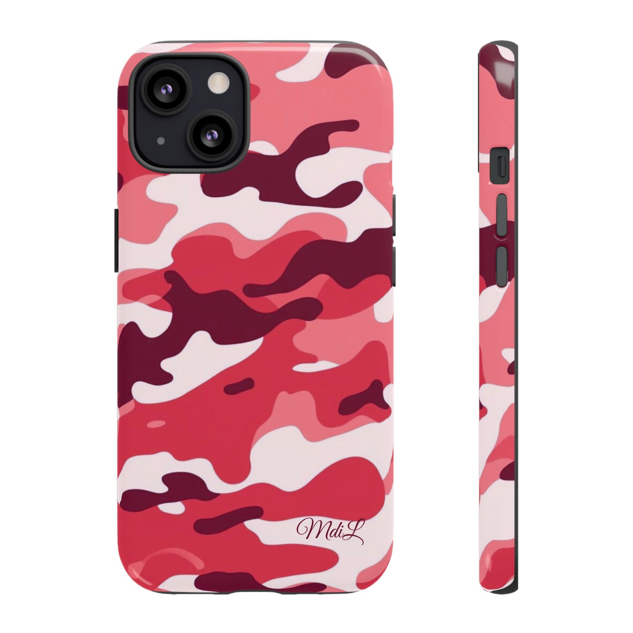 Red Camo iPhone Case