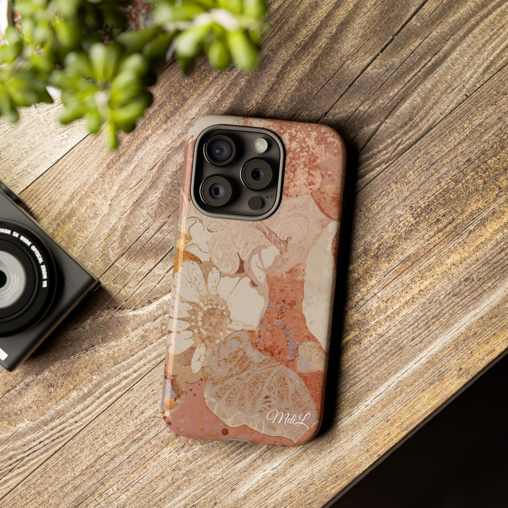 Sand Florals iPhone Case