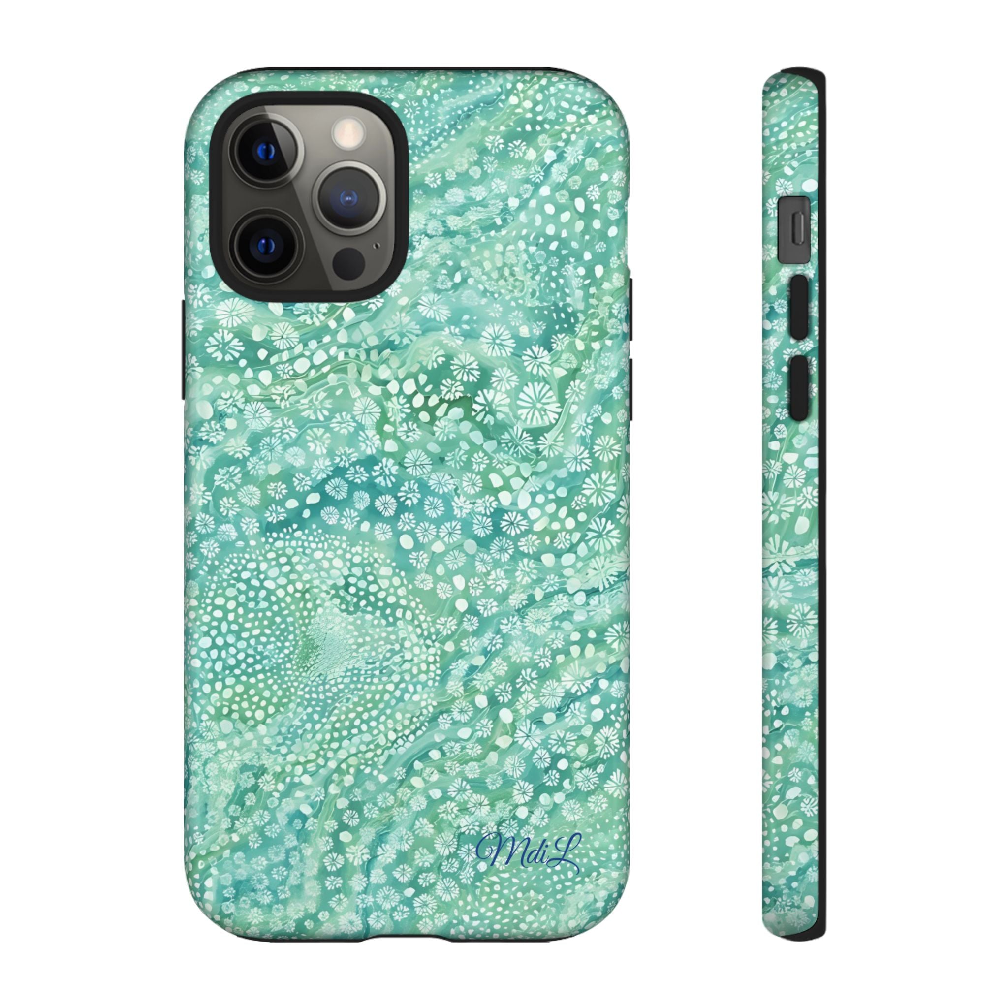 Teal Florals