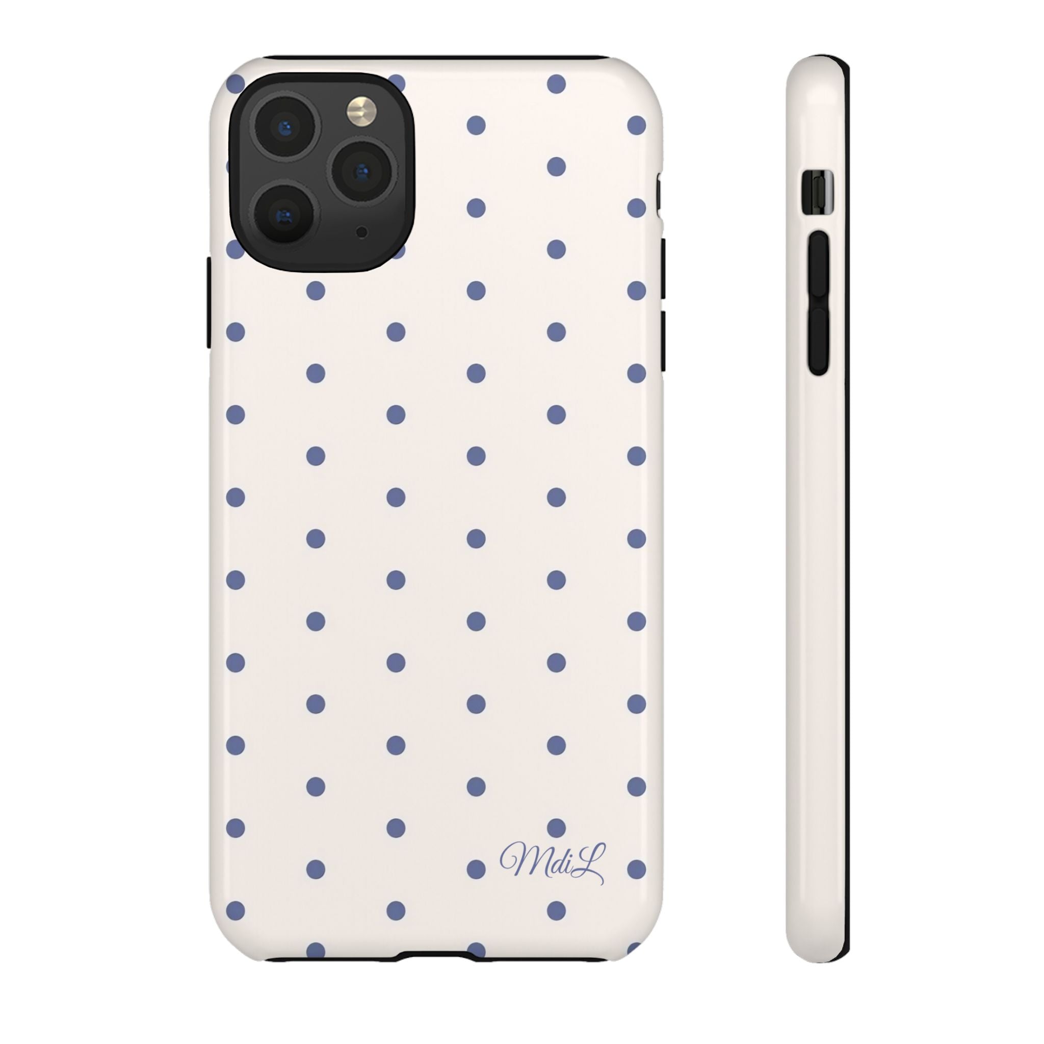Polka Dots | Blue and White - Mare di Luna