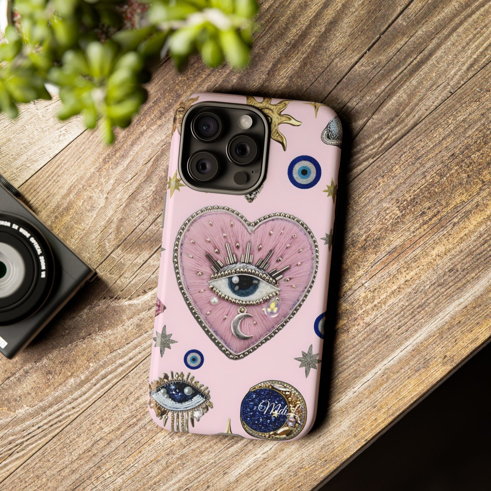 Evil Eye | Pink Heart - Mare di Luna