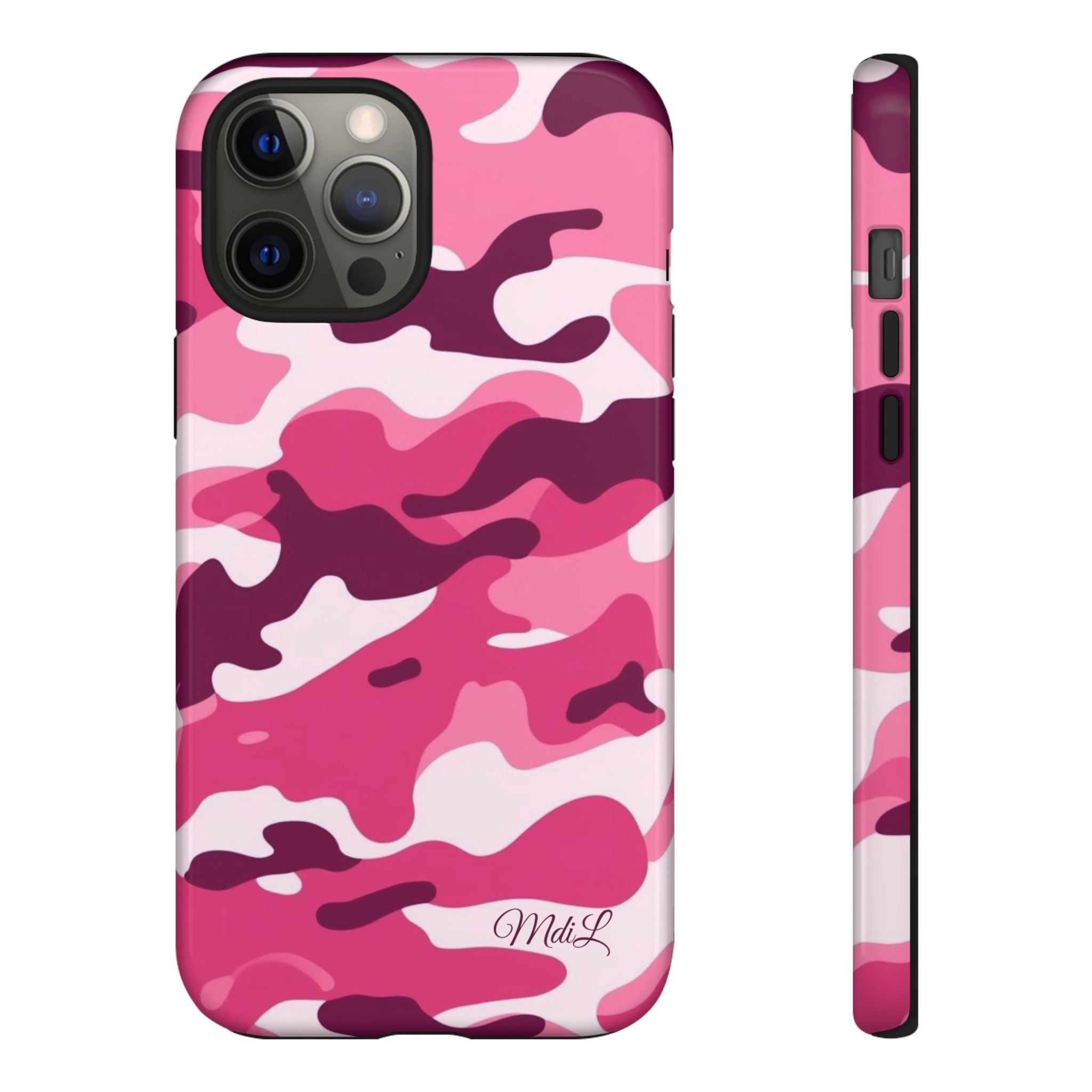 Pink Camo iPhone Case