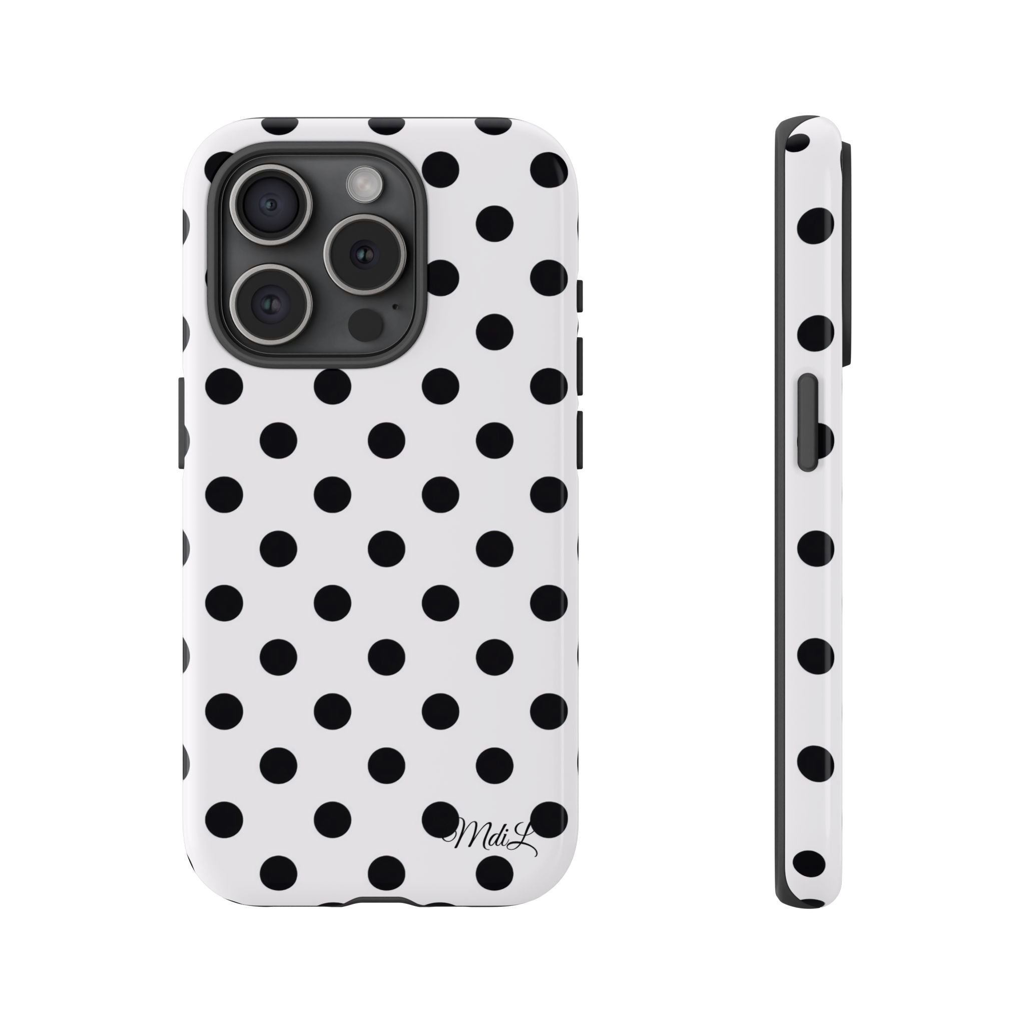 Polka Dots | Black and White - Mare di Luna