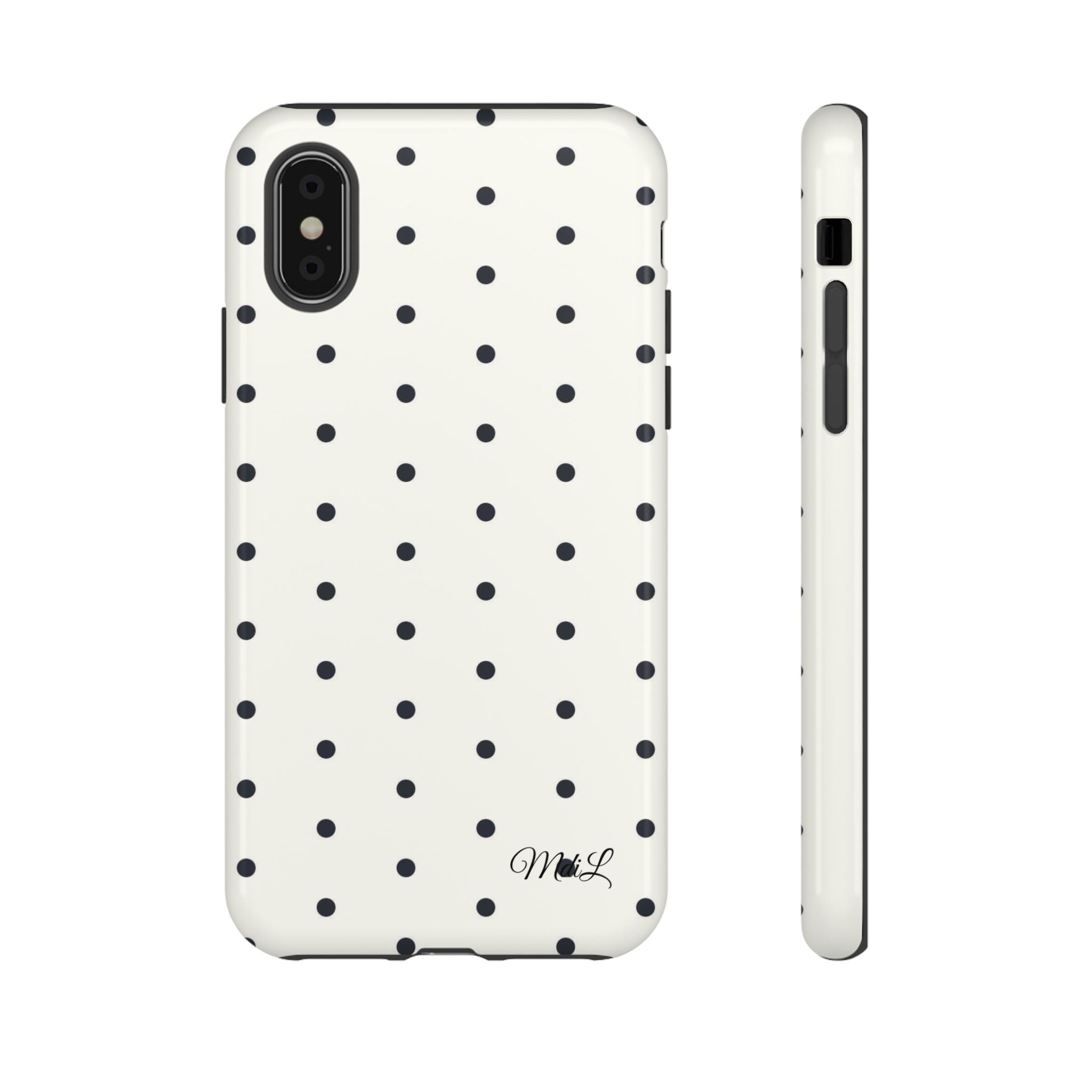 Polka Dots | Black and White - Mare di Luna