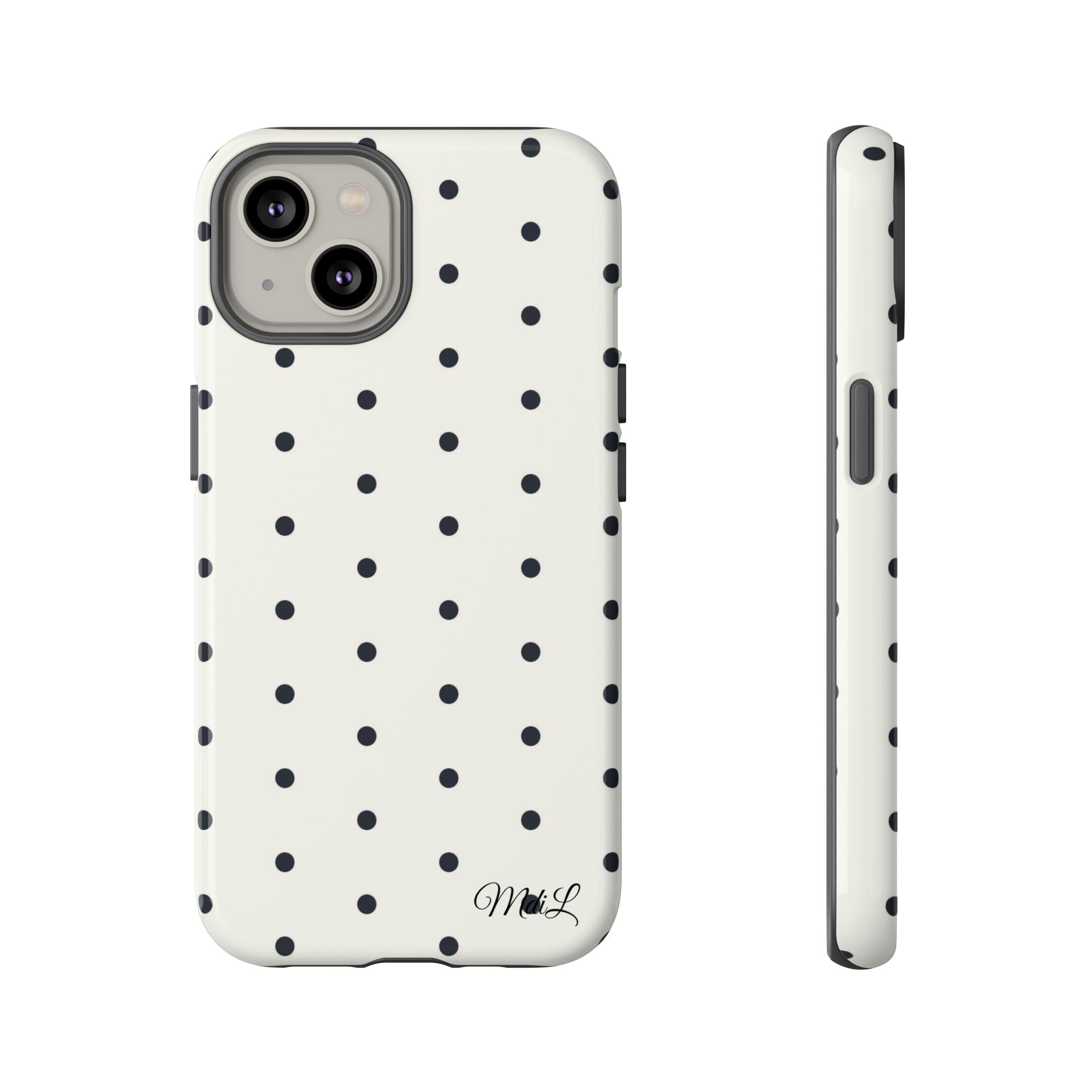 Polka Dots | Black and White - Mare di Luna