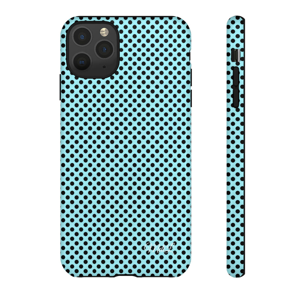 Polka Dots | Black and Blue - Mare di Luna