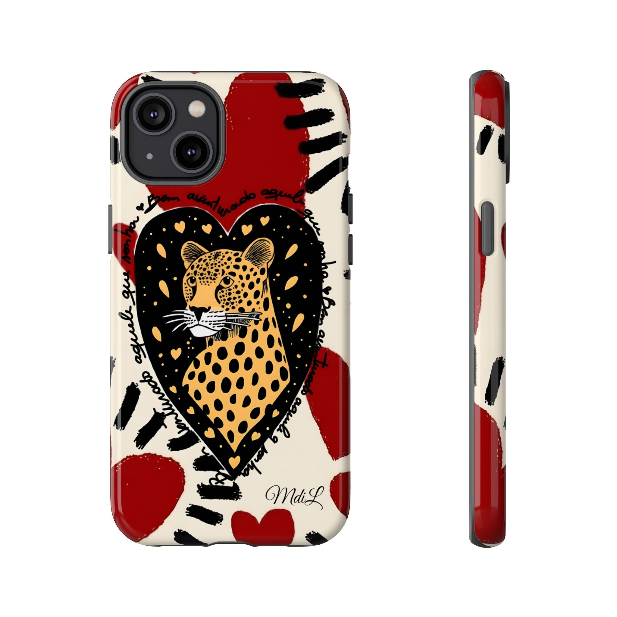 Leopard | Red Hearts - Mare di Luna