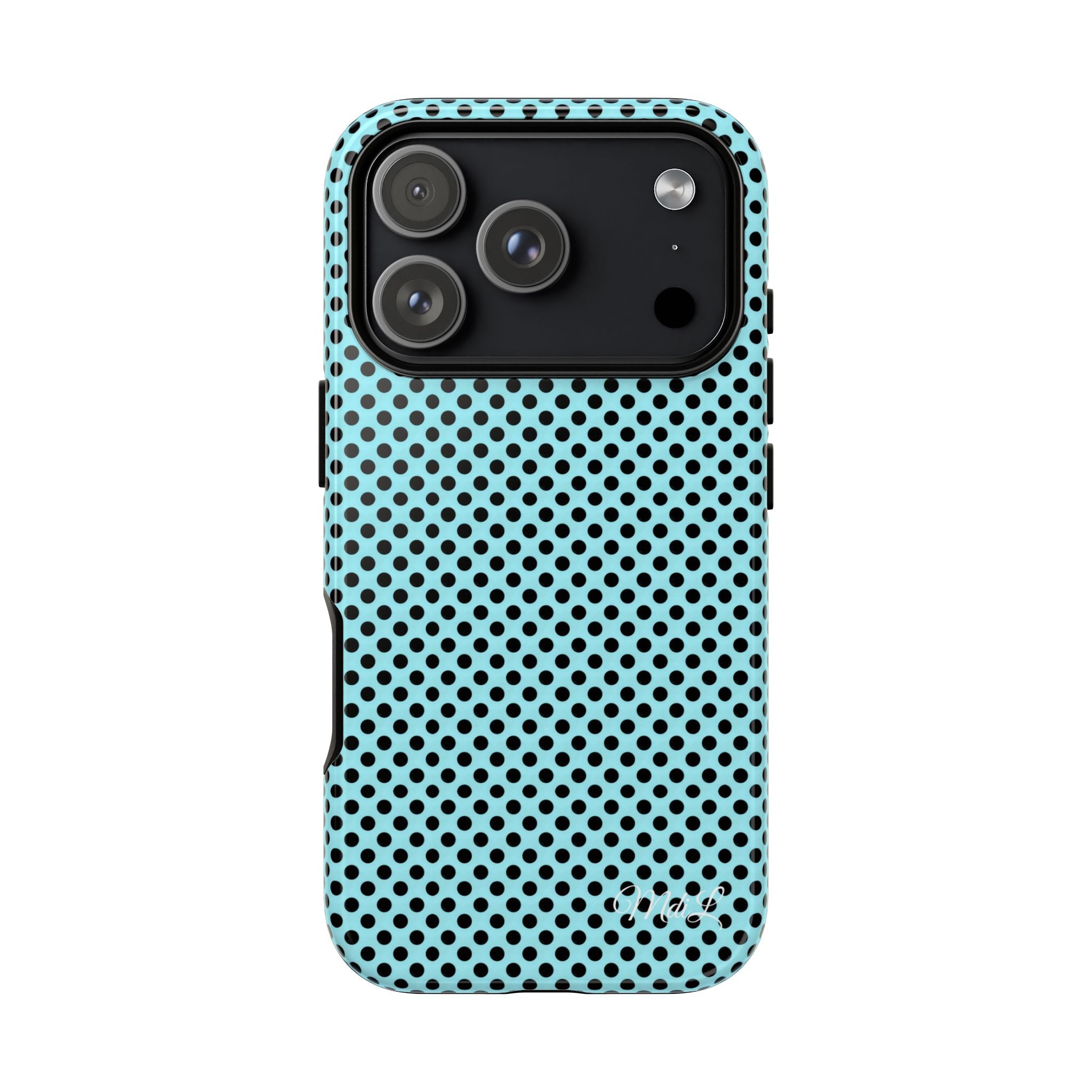 Polka Dots | Black and Blue - Mare di Luna