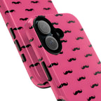 Pink Moustache iPhone Case