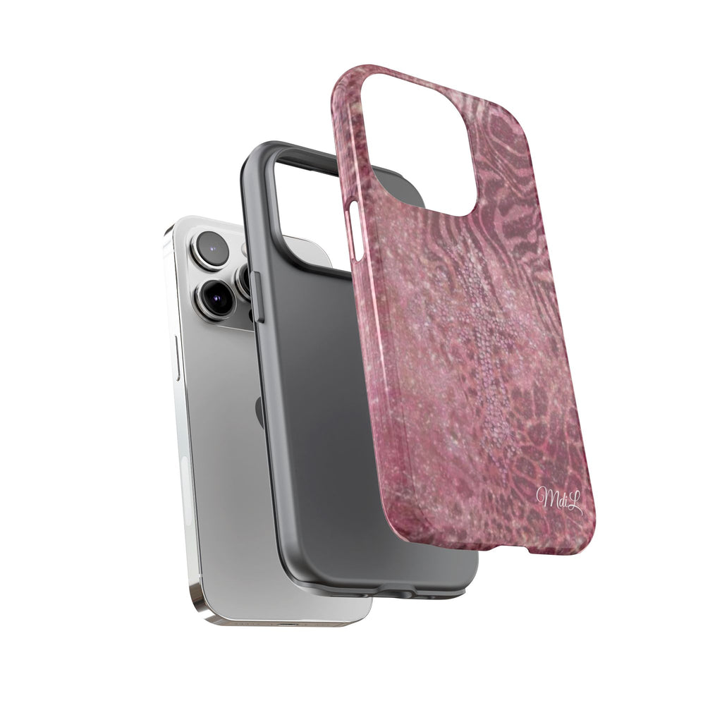 Pink Cross iPhone Case
