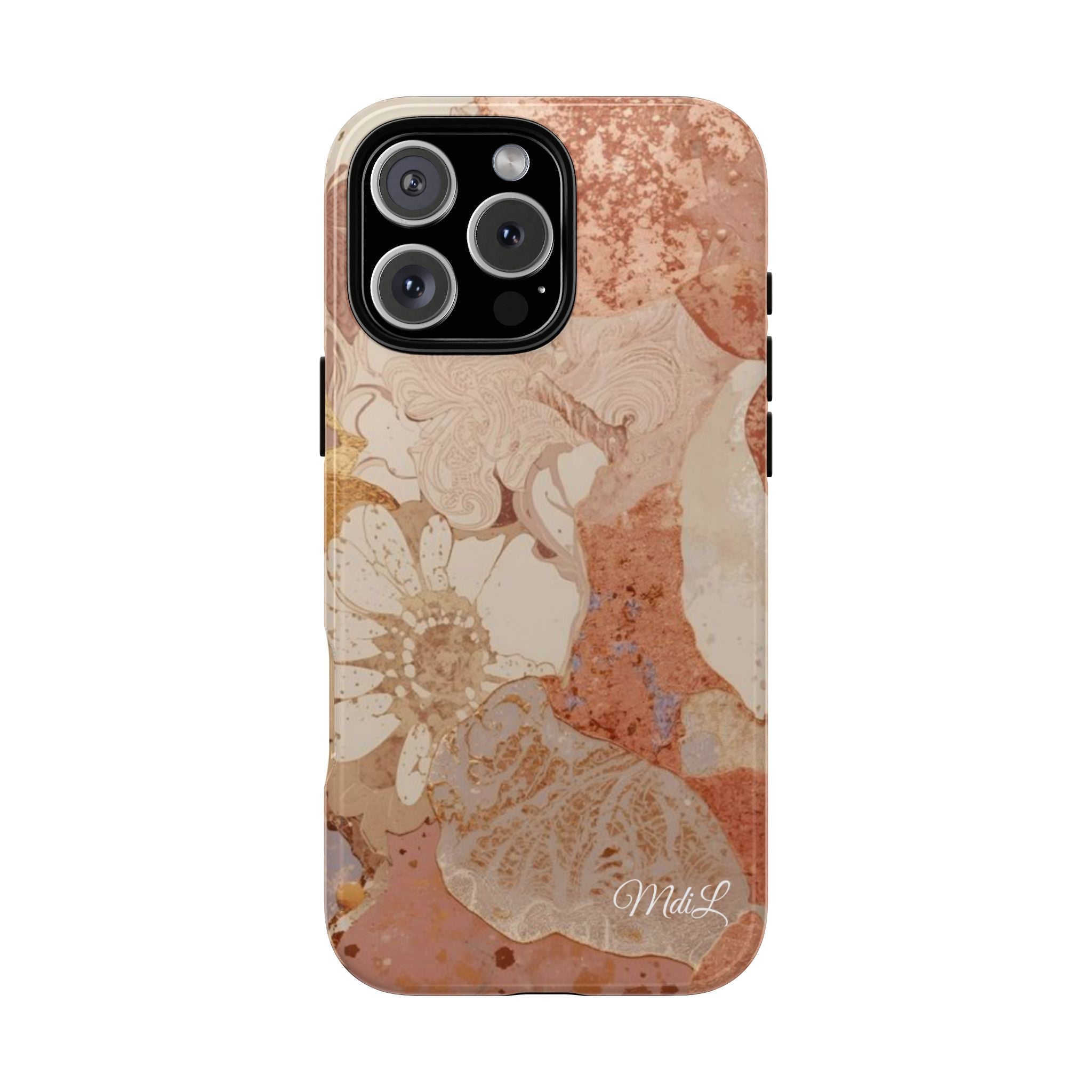 Sand Florals iPhone Case