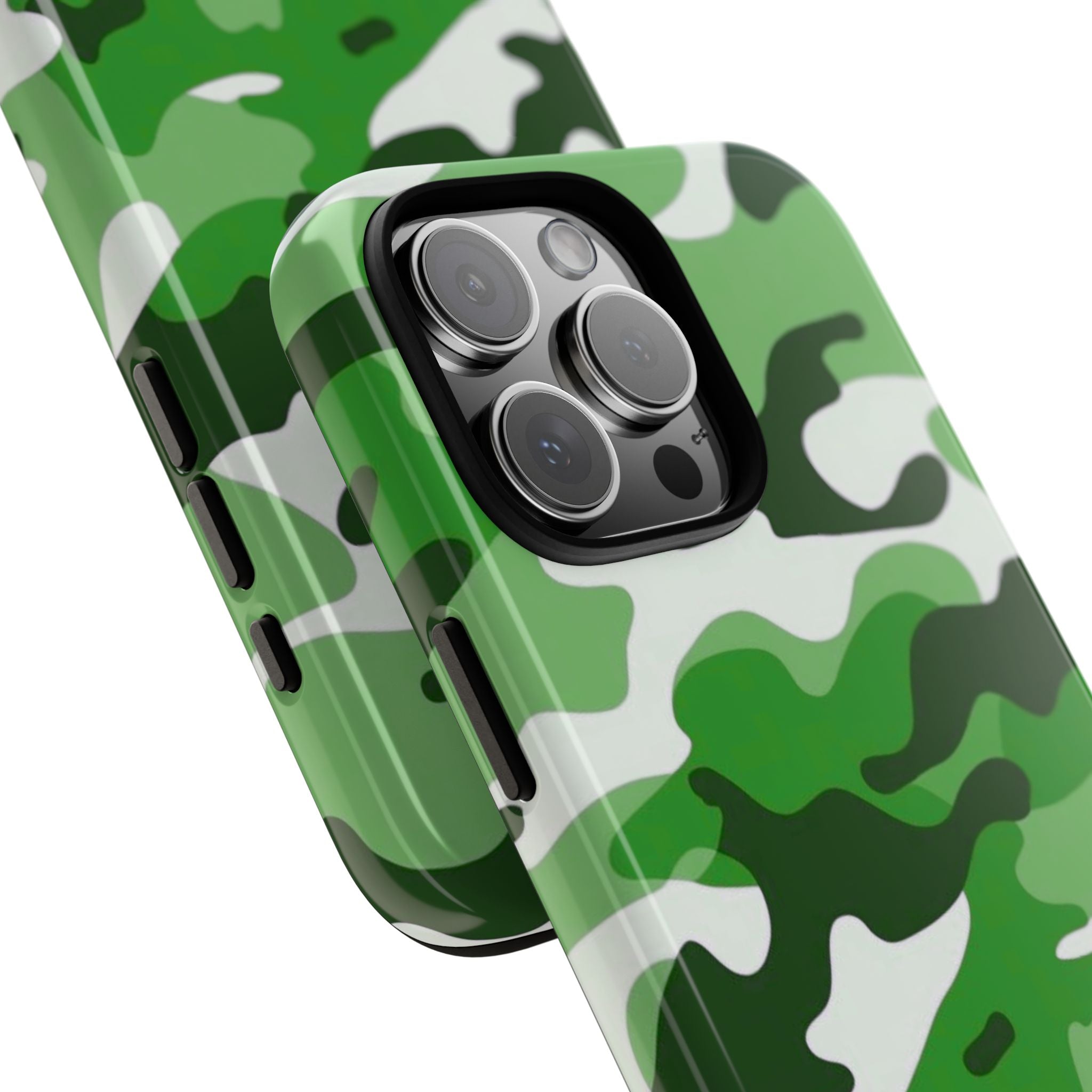 Green Camo iPhone Case