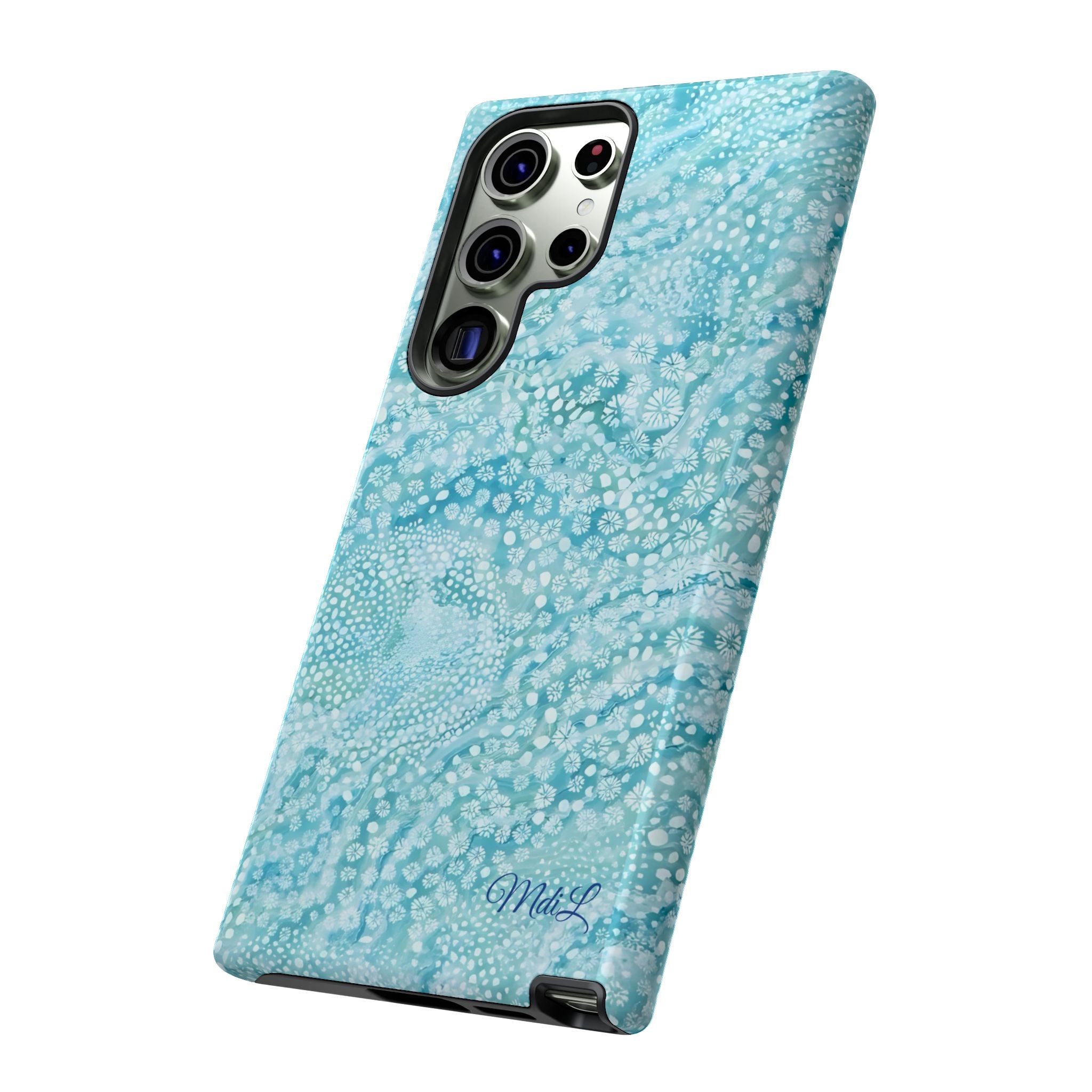 Teal Florals
