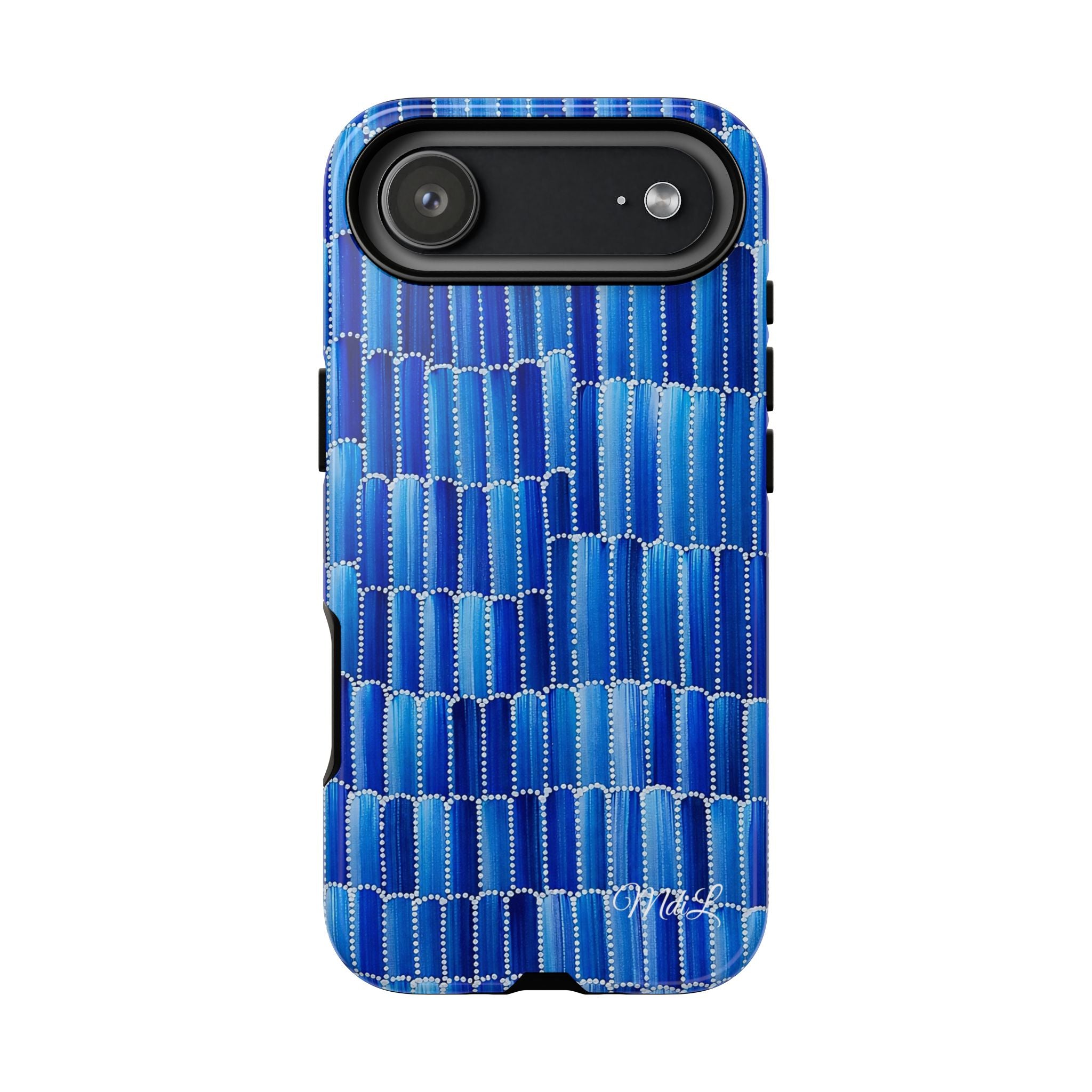 Watercolor Diamonds | Ocean Blue - Mare di Luna
