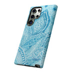 Teal Paisley