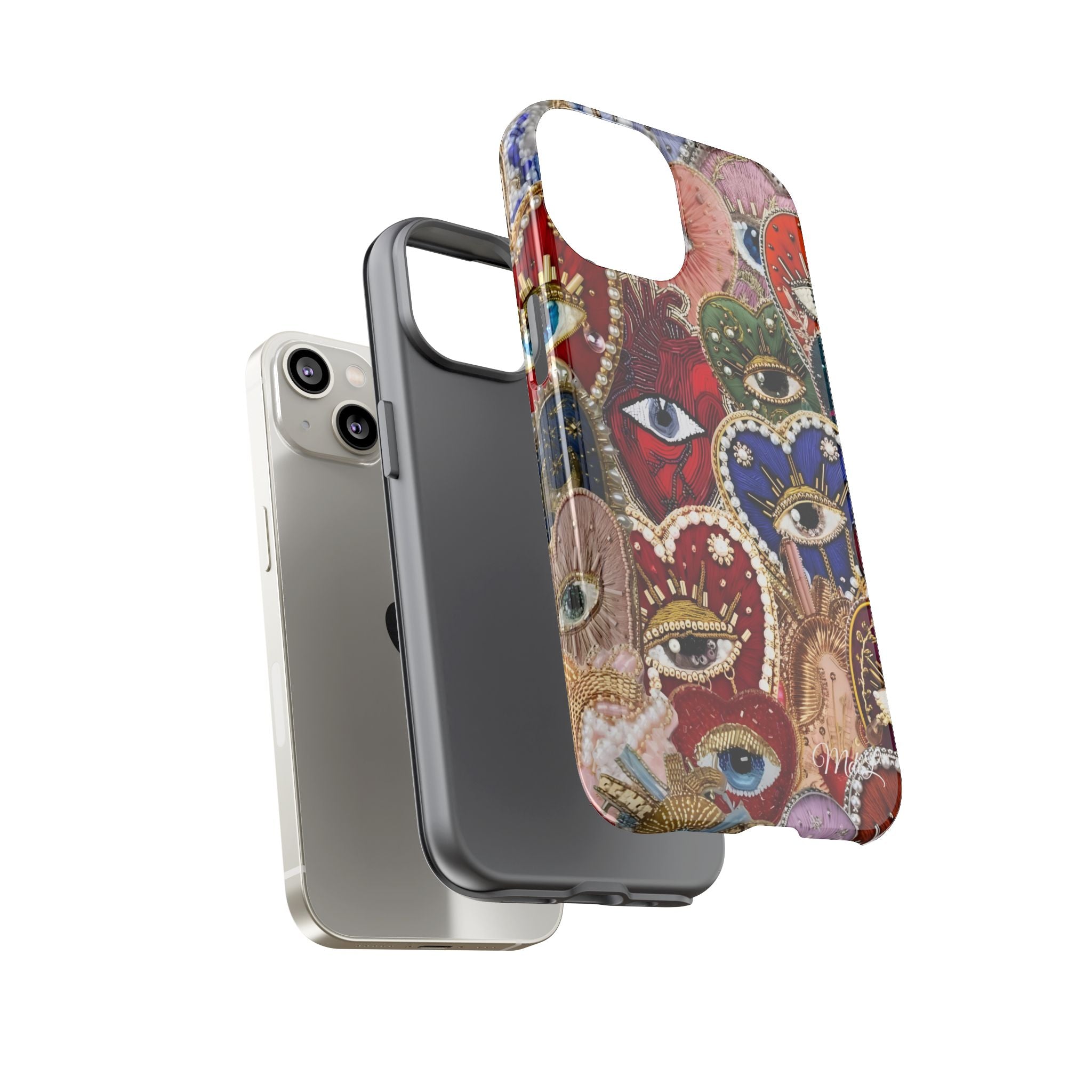 Evil Eye Love iPhone Case