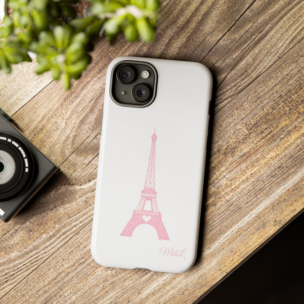 Eiffel Tower | Pink & White - Mare di Luna