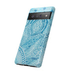 Teal Paisley