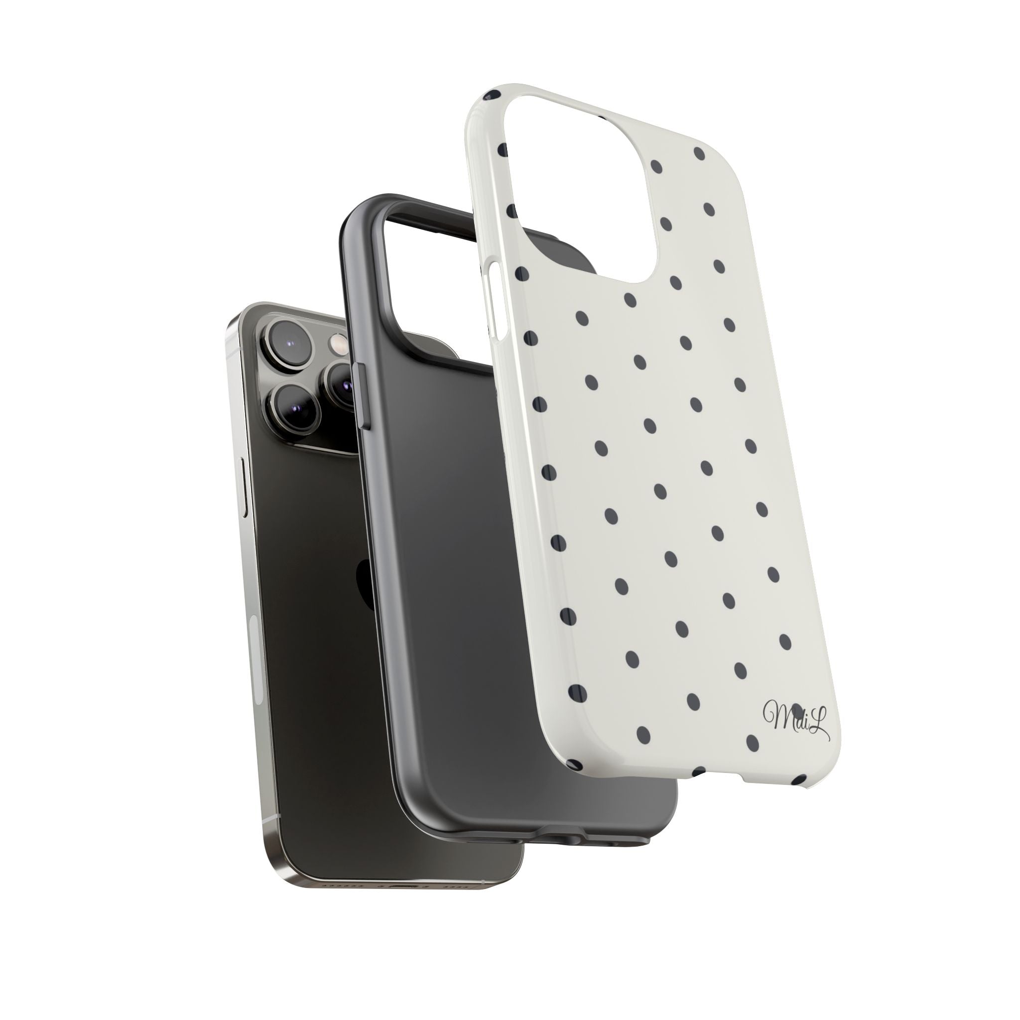 Polka Dots | Black and White - Mare di Luna