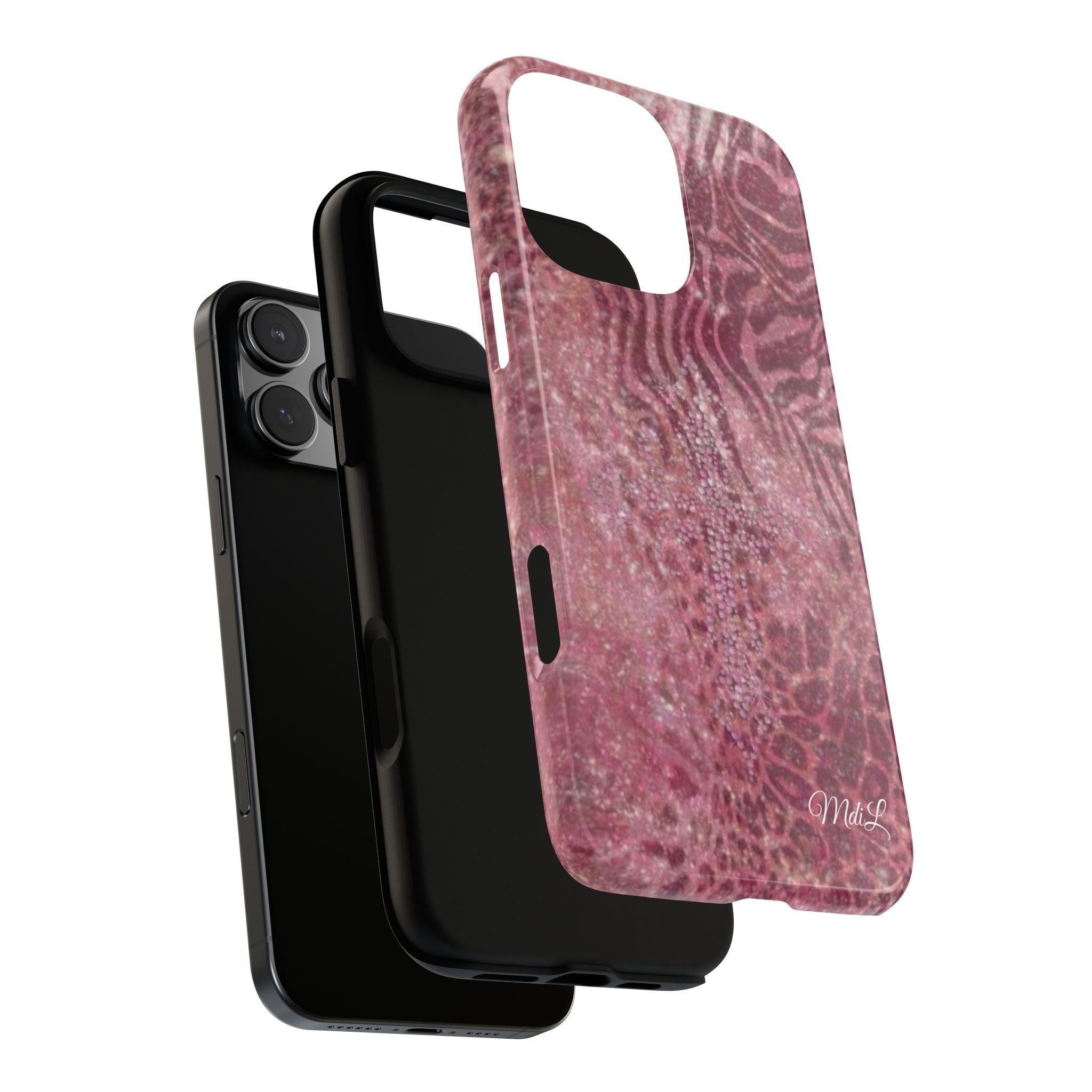 Pink Cross iPhone Case